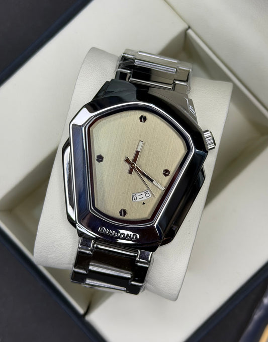 Binbond Classic Stainless Steel Watch