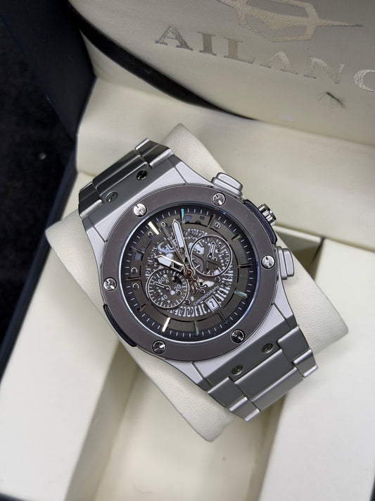 Hub Stainless Steel Men’s Watch