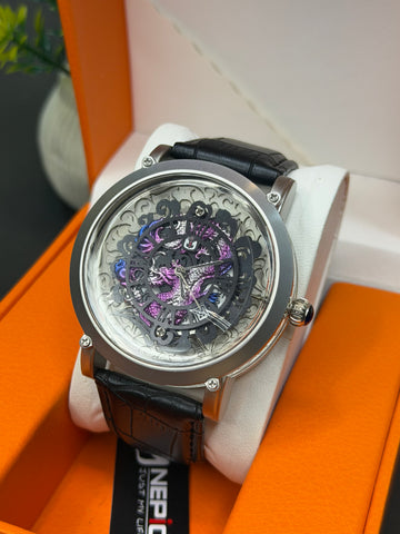 Transparent Dragon Dial Straps Watch