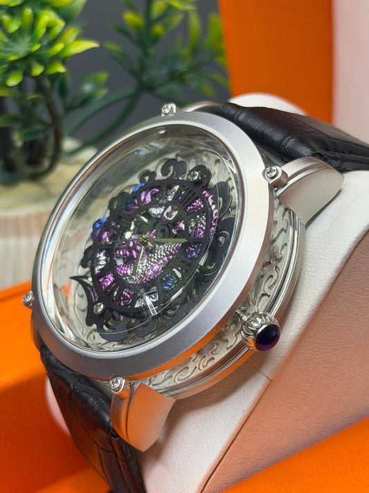 Transparent Dragon Dial Straps Watch