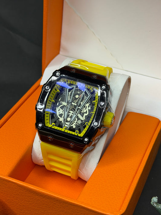 RM Inspired Aujla Watch With Metal Dial