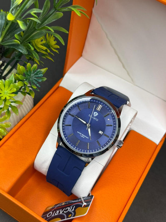 Ticarto Silicon Straps Men,s Watch