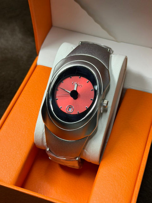 Okley Oval Shape Stainless Steel Watch