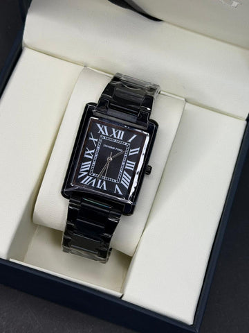 Universe Point Tank Watch – Stainless Steel