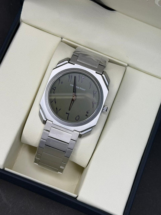 Universe Point Stainless Steel Slim Watch
