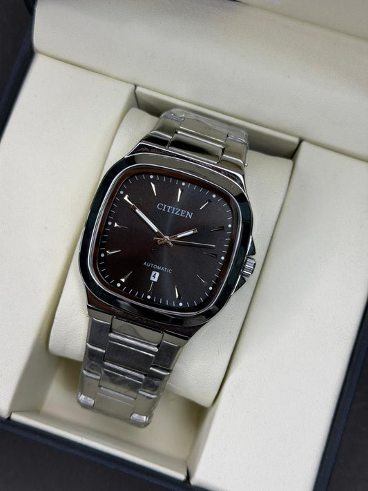 Citizen Stainless Steel Square Watch