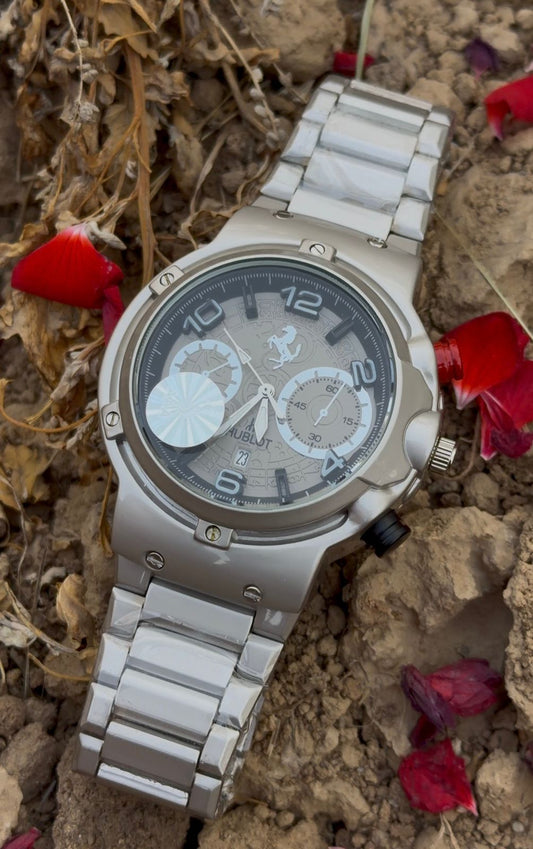 HB Premium Stainless Steel Analog Watch